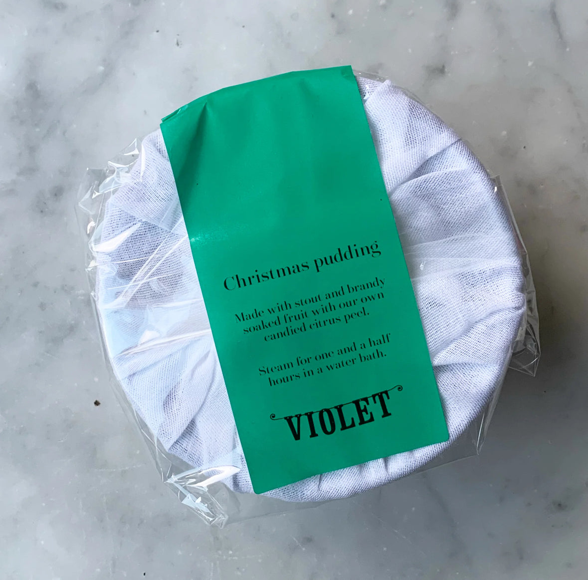 Violet Cakes Christmas Pudding & Mini Christmas Cake