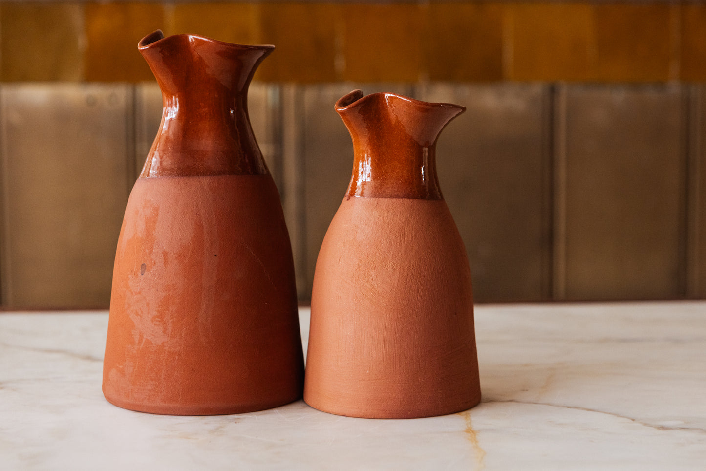 The Margot Carafe - Natural Terracotta