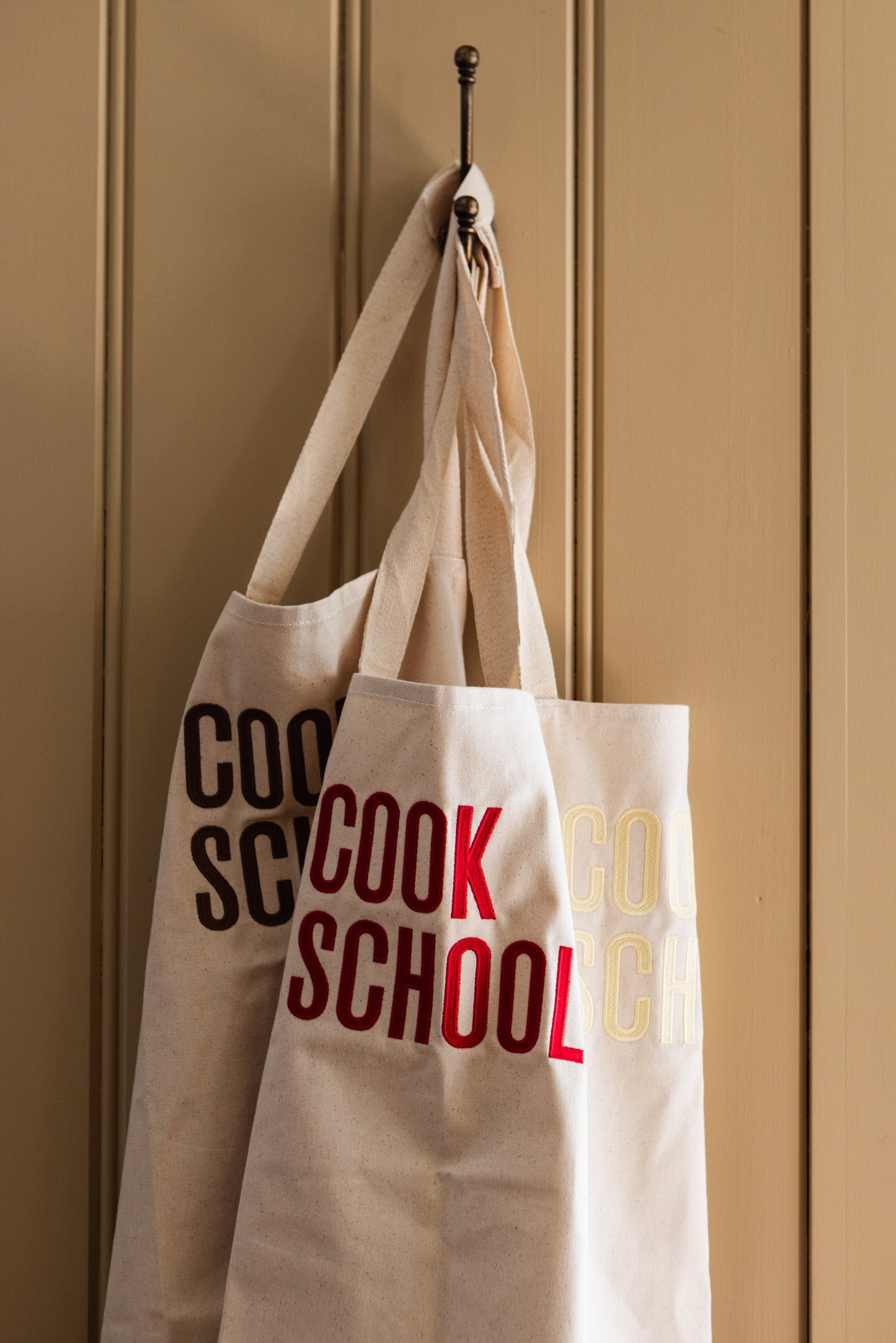 Embroidered Cook School Apron