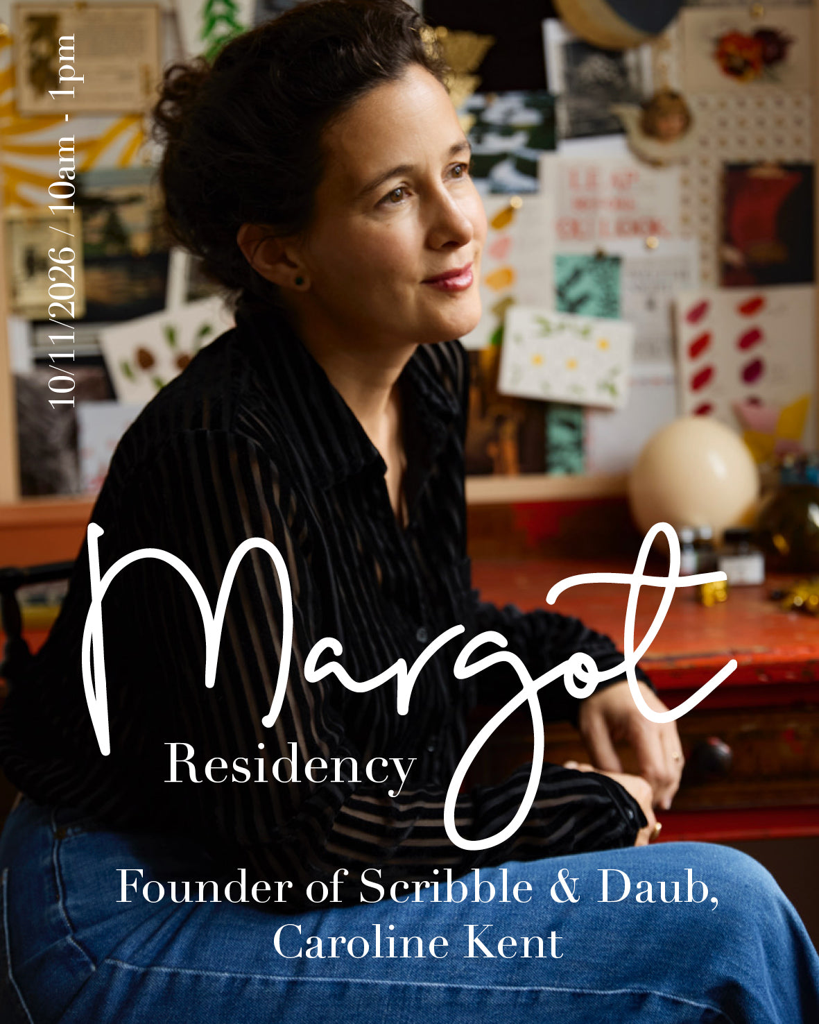 Margot Residency with Scribble & Daub founder Caroline Kent - Winter 2026