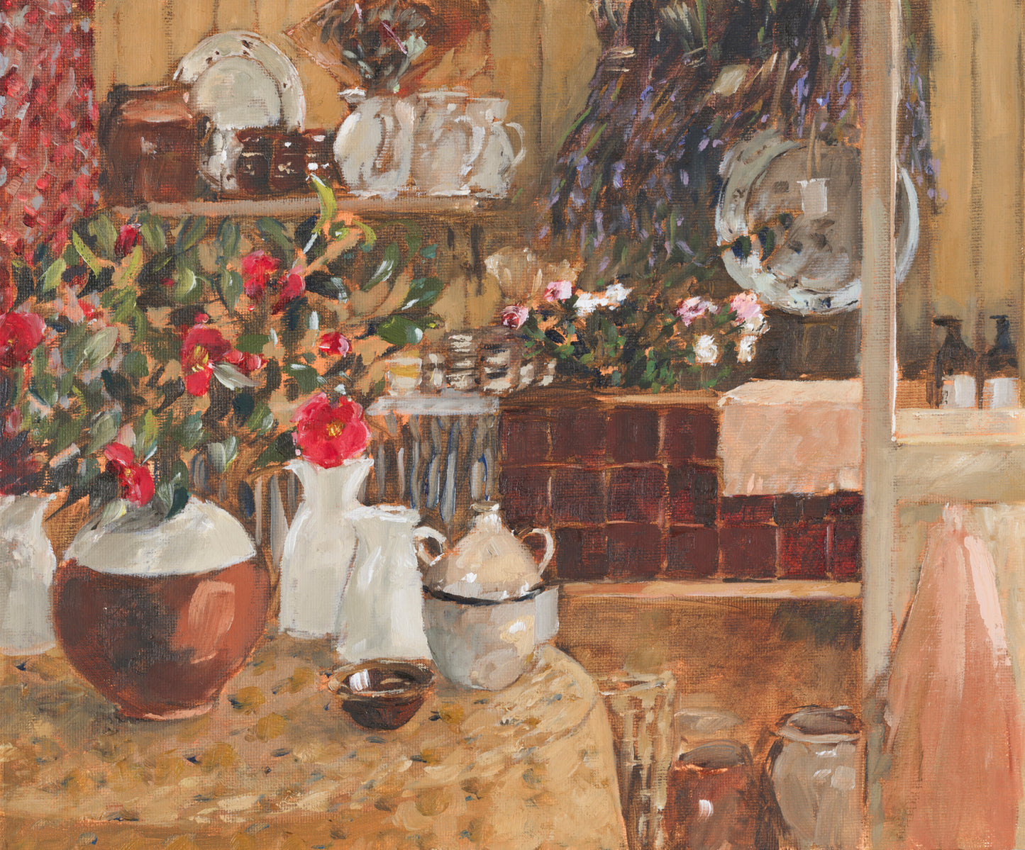 Camellias at Margot, Eleanor Crow. 2026
