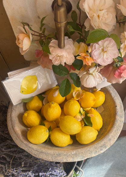 Amalfi Lemon, Handmade Pottery