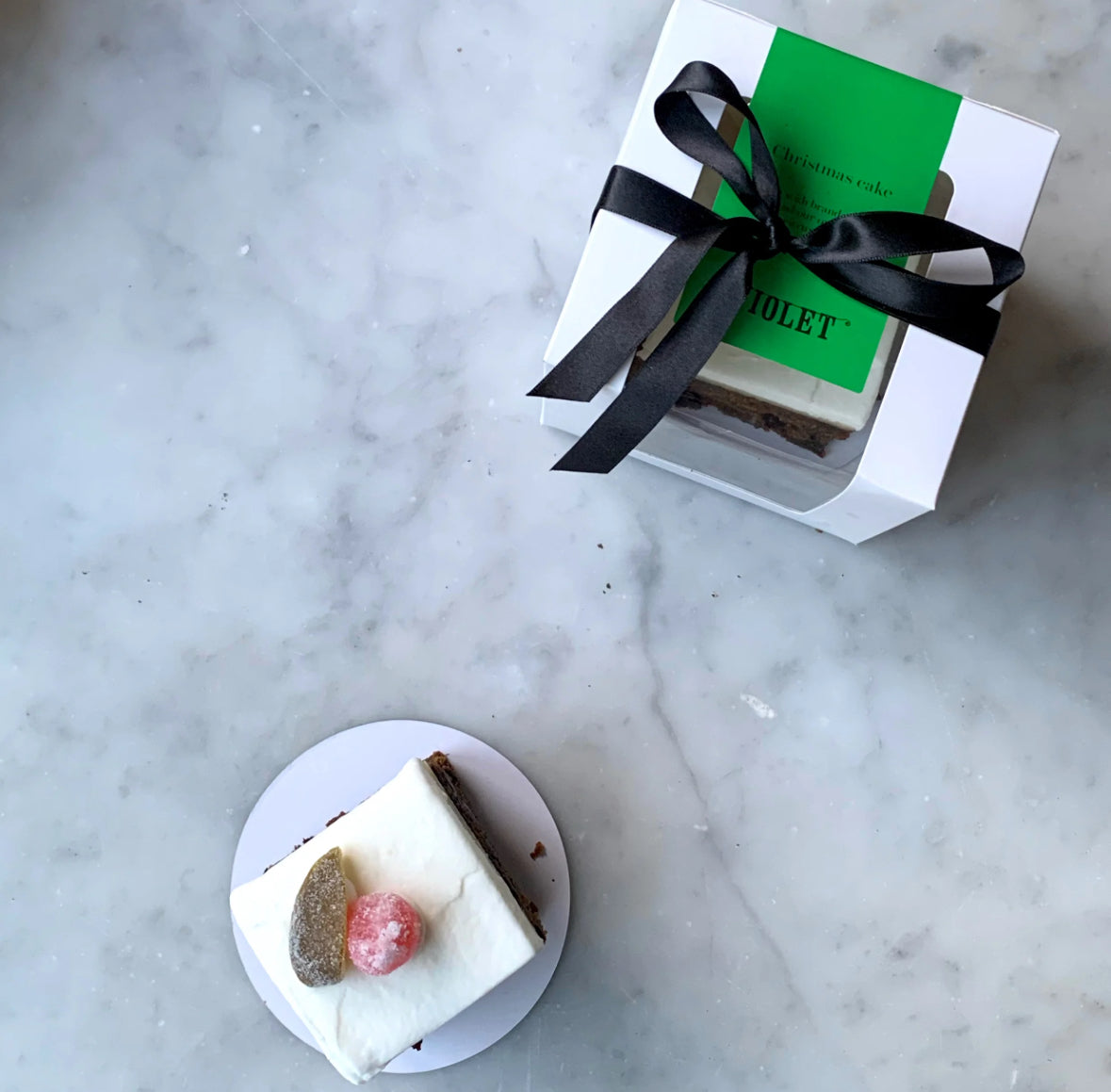 Violet Cakes Christmas Pudding & Mini Christmas Cake