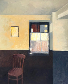 Glass on Windowsill, Jazmin van Breda